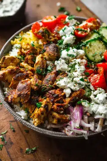 Chicken Shawarma Bowl