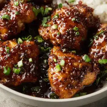 Honey Black Pepper Chicken Thighs