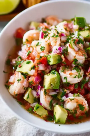 Easy Shrimp Ceviche