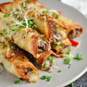 Keto Philly Cheesesteak Roll Ups