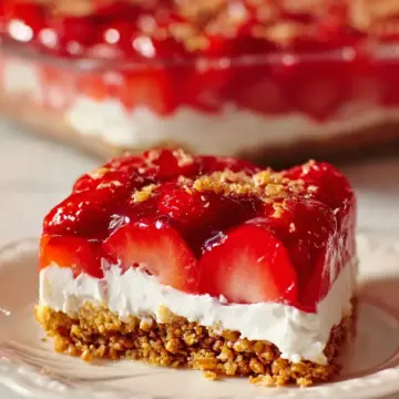 Strawberry Pretzel Salad
