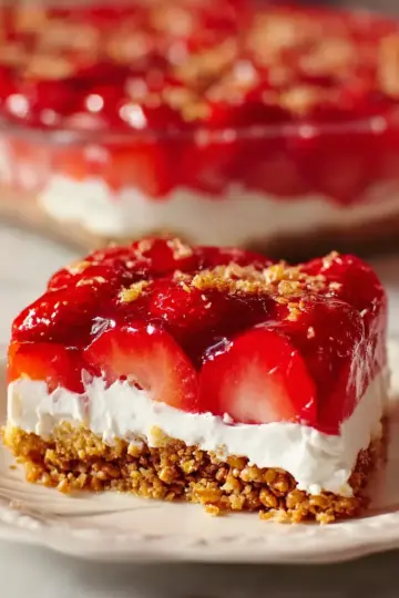 Strawberry Pretzel Salad