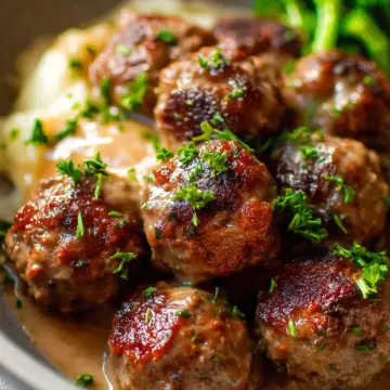 Swedish Meatballs (homemade Ikea Meatballs)