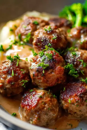 Swedish Meatballs (homemade Ikea Meatballs)