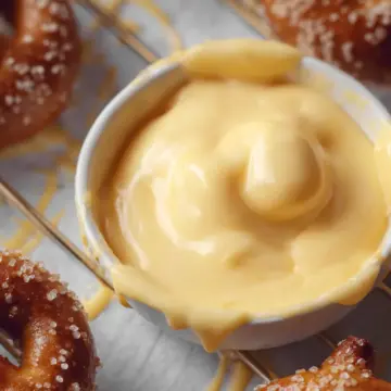 Easy Cheese Sauce For Pretzels