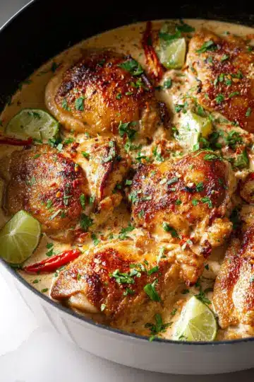 Creamy Coconut Milk Chicken Recipe (One-Skillet)