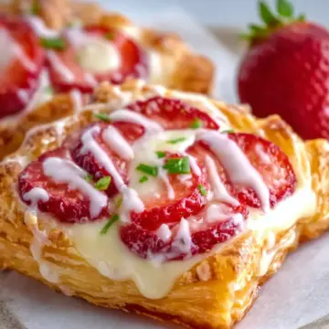 Easy Strawberry Cream Cheese Danish