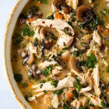 Rotisserie Chicken Mushroom Soup