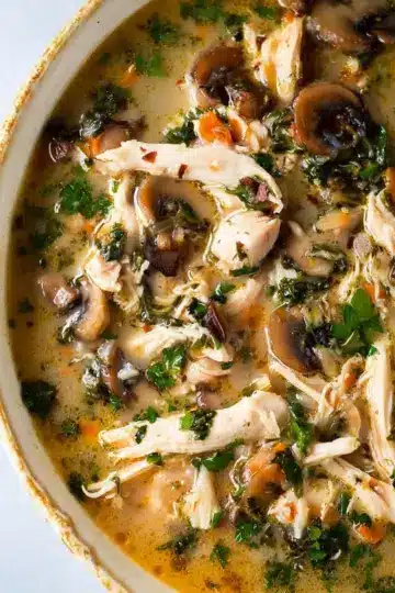 Rotisserie Chicken Mushroom Soup