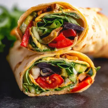 Grilled Veggie Wraps