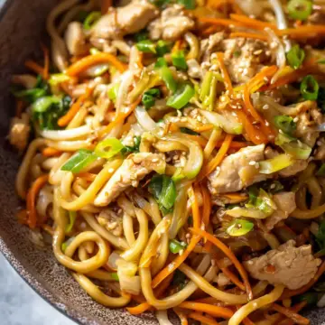 Easy Chicken Lo Mein