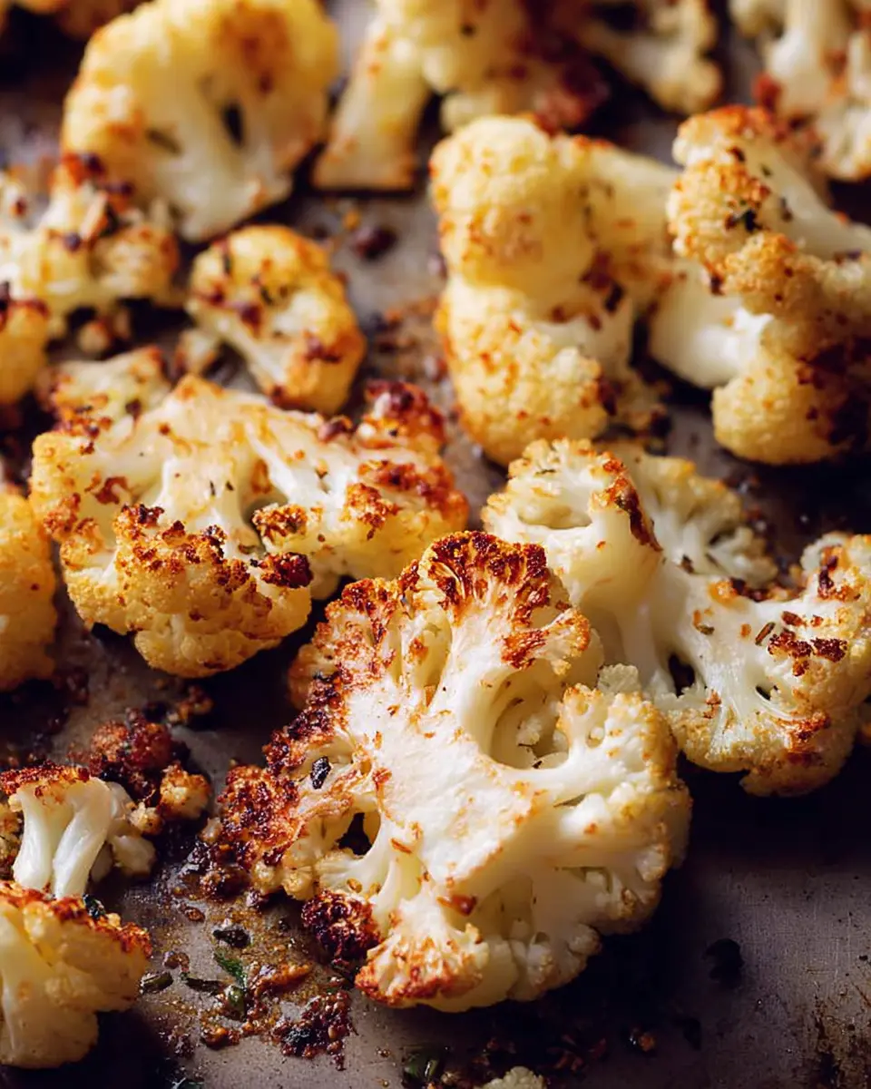 roasted cauliflower