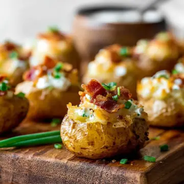 Mini Loaded Baked Potato Bites