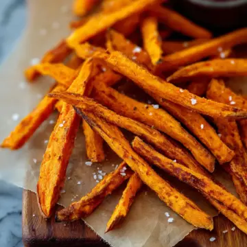 Crispy Baked Sweet Potato Fries