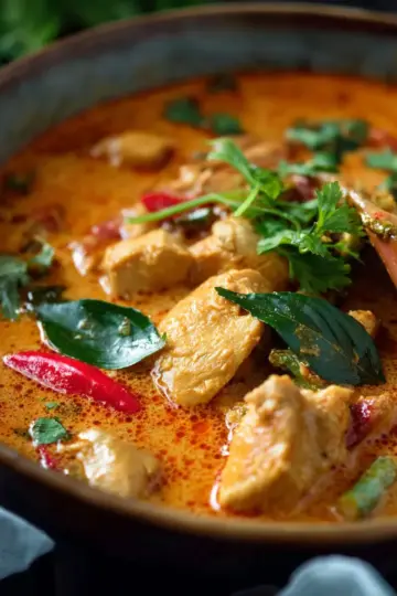 Thai Red Curry with Chicken