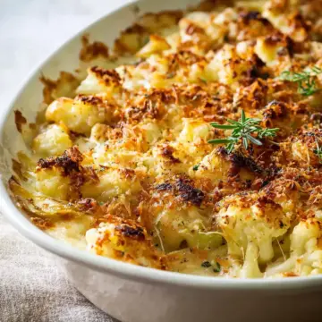 Cauliflower Gratin