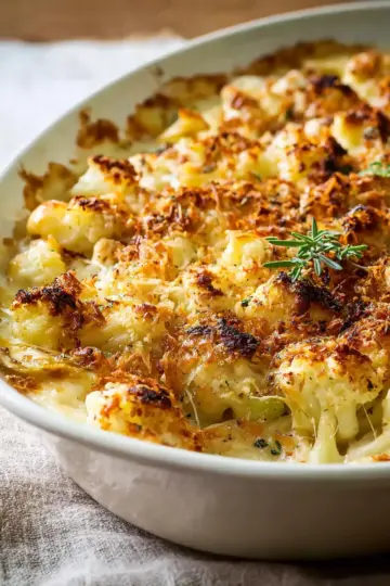 Cauliflower Gratin
