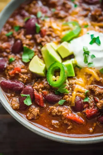 Slow Cooker Chili Recipe