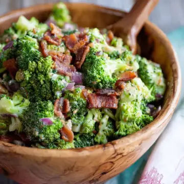 Classic Bacon Broccoli Salad Recipe