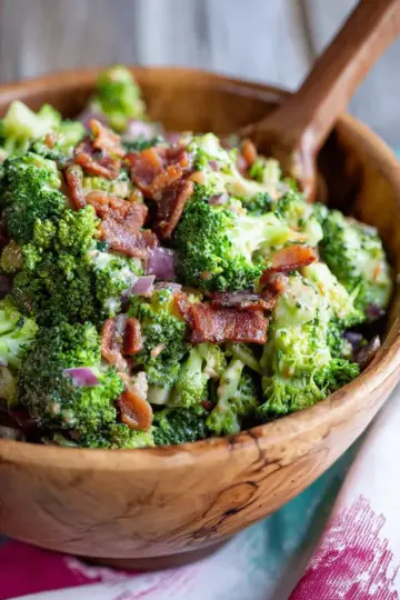 Classic Bacon Broccoli Salad Recipe