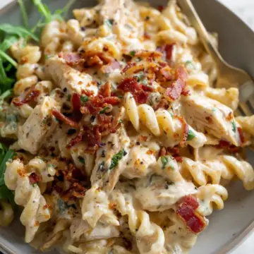Chicken Bacon Ranch Pasta