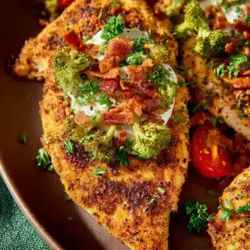 Loaded Chicken Cutlets