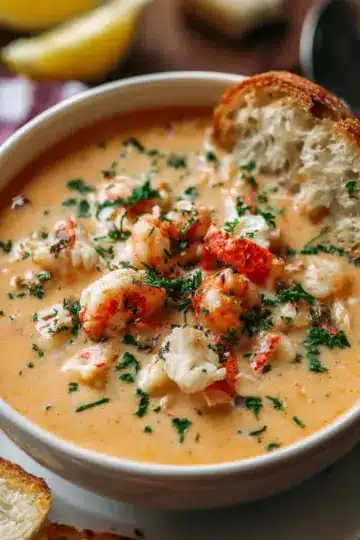 Crab and Shrimp Seafood Bisque