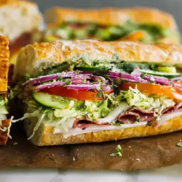 Grinder Salad Sandwich