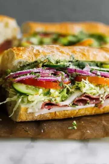 Grinder Salad Sandwich