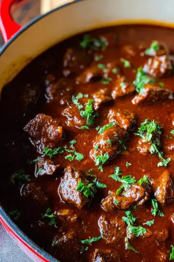Authentic German Goulash (Rindergulasch)