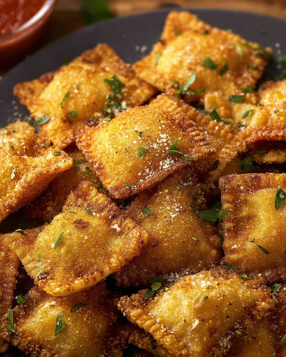 fried ravioli