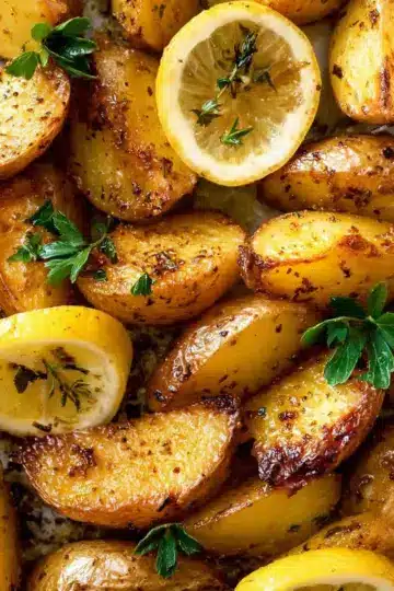 Greek Lemon Potatoes