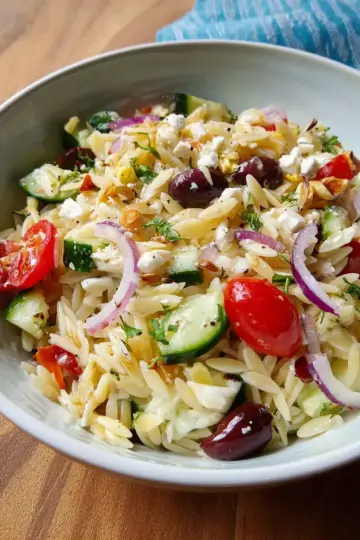 Greek Orzo Salad