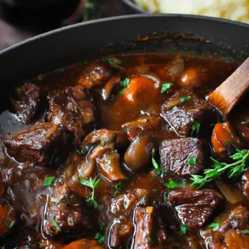 Wild Mushroom and Beef Stew
