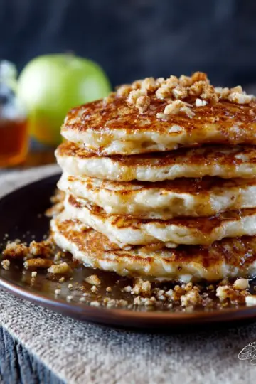 Apple Crisp Pancakes