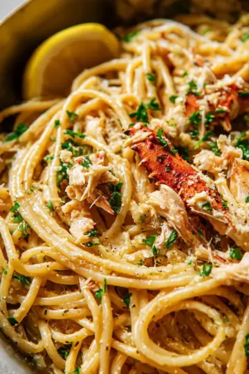 Quick and Easy Crab Pasta