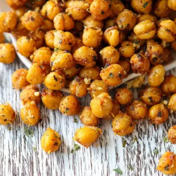 Crispy Crunchy Ranch Chickpeas