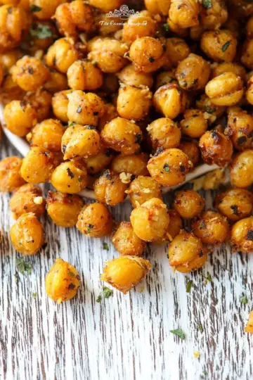 Crispy Crunchy Ranch Chickpeas