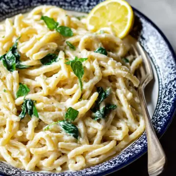 Creamy Lemon Mascarpone Pasta