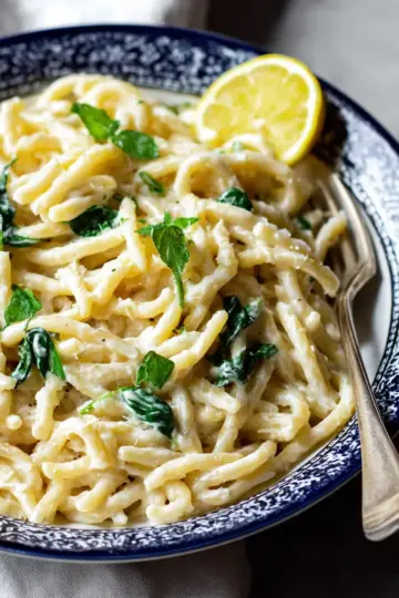 Creamy Lemon Mascarpone Pasta