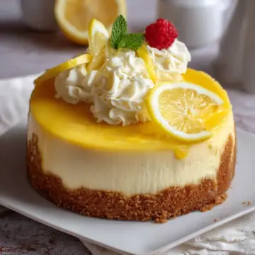 Luscious Lemon Cheesecake