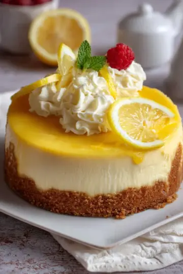 Luscious Lemon Cheesecake