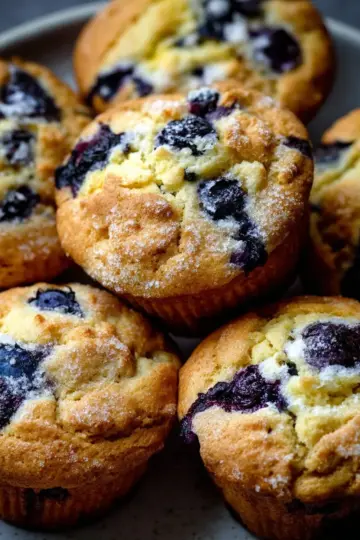 The Best Lemon-Blueberry Muffins