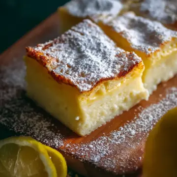 Magic Lemon Custard Cake