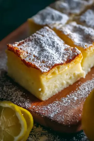 Magic Lemon Custard Cake