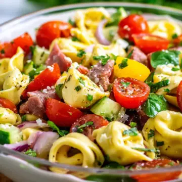 Italian Tortellini Pasta Salad