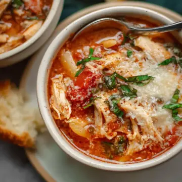 Chicken Parmesan Soup