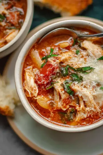 Chicken Parmesan Soup