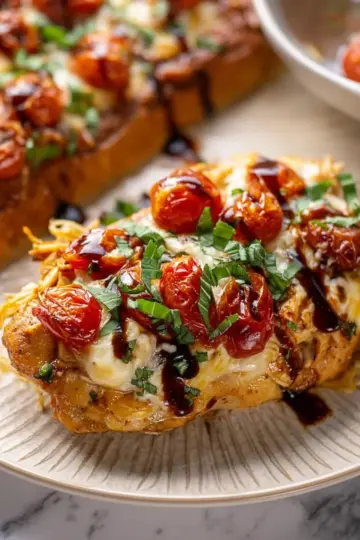 Bruschetta Chicken Bake
