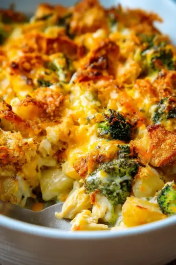 Chicken Broccoli Potato Casserole